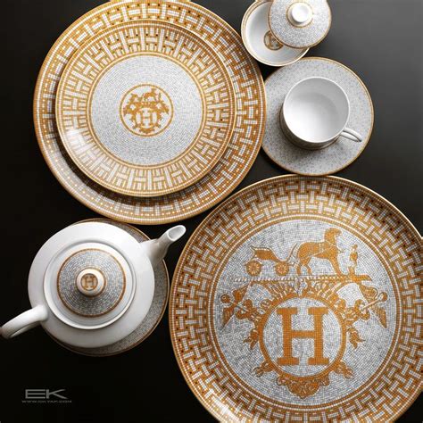 hermes china dinnerware|Hermes tableware collection.